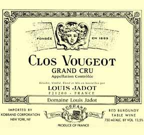 Louis Jadot - Clos Vougeot 2016