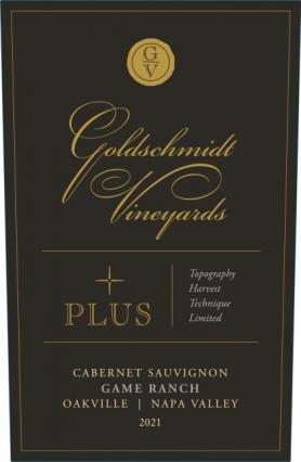 Goldschmidt Vineyards - PLUS Game Ranch 2021