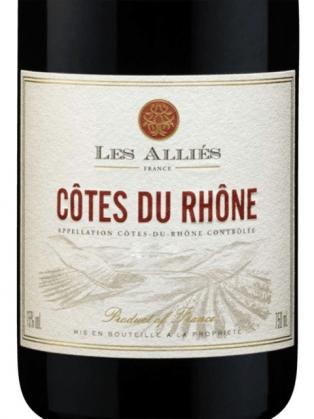 Les Allies Cotes Du Rhone 2018