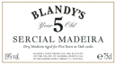 Blandys - Sercial Madeira 5 year old NV