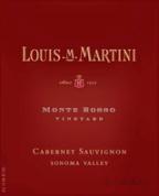 Louis M. Martini - Cabernet Sauvignon Sonoma Valley Monte Rosso 2018