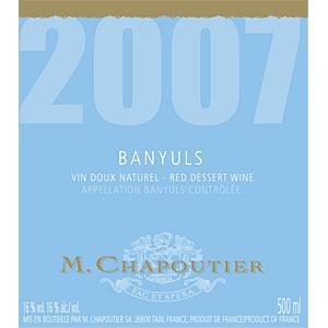 M. Chapoutier - Banyuls 2004 (500ml) (500ml)