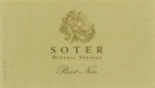Soter - Pinot Noir Mineral Springs 2019